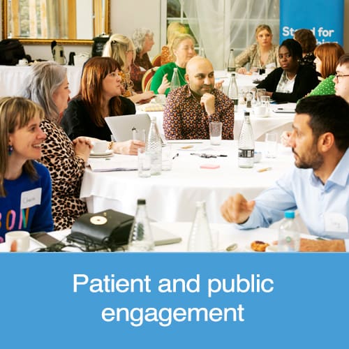 Patient and public engagement - We Are Stand